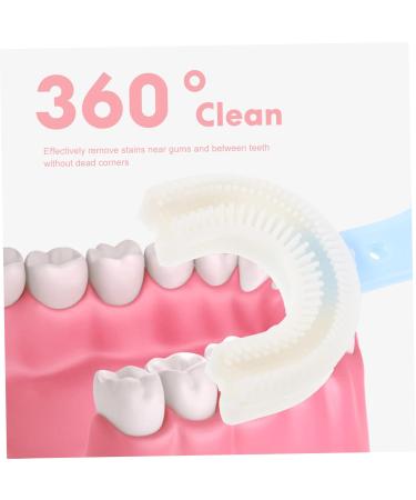 Seaesfoufu Silicone U-Type Electric Toothbrush for Toddlers | Eco-Friendly Baby Toothbrush | International Shipping Available - Buy Online on GoSupps.com