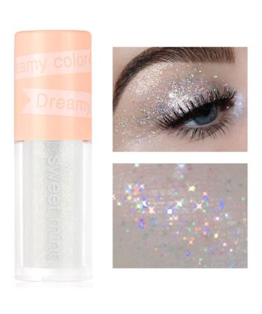2 Pcs SUAKE Liquid Glitter Eyeshadow Set - Transparent Flashing Colorful Sequins for Eye Crystals Makeup - Long Lasting & Quick Drying - Blue - Buy Online on GoSupps.com