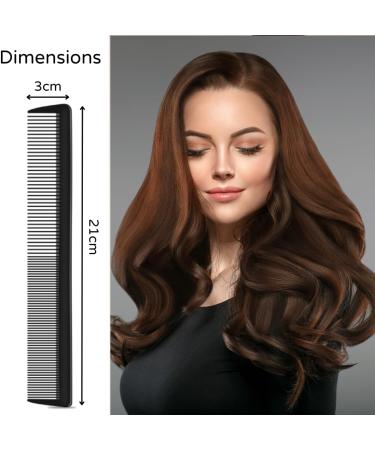 BOORIKA Rat Tail Comb - 100% Anti-static, Heat Resistant, Lightweight Pin Comb for All Hair Types - Buy Online on GoSupps.com