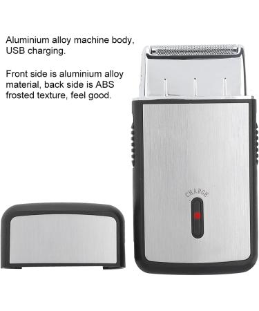Men's Foil Shaver - USB Rechargeable Electric Shaver for Home Travel & Camping | Hair & Beard Trimmer with Cleaning Brush - Buy Online on GoSupps.com