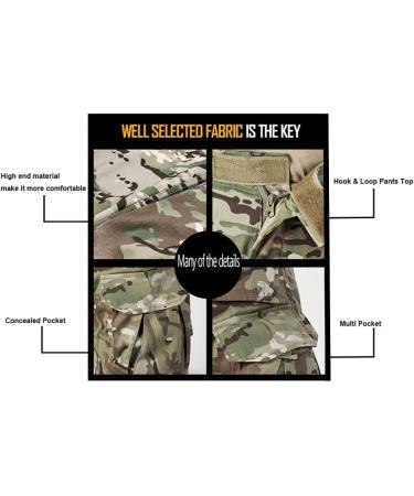 Buy World EU Army Tactical Airsoft Combat Pants for Men with Knee Pads | MCBK - International Shipping Available! - Buy Online on GoSupps.com
