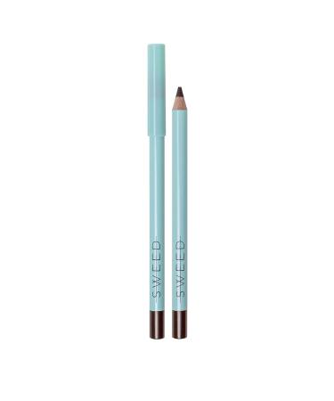Sweed Satin Coal Ultra Creamy Dusty Brown Eyeliner - Waterproof Long-Lasting Eye Pencil with Intense Color | International Shipping Available - Buy Online on GoSupps.com