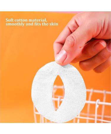 900 Pcs Disposable Cotton Eye Paper for Dark Circles Removal - Skin-friendly DIY Eye Sheet for Facial Beauty Care - Buy Online on GoSupps.com