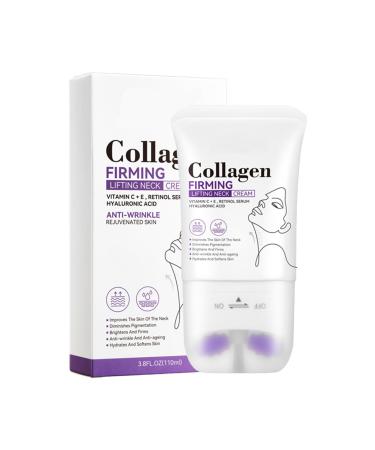Neck Firming Cream Tighten & Lift Firming Neck Cream Anti Aging Neck Cream Anti Aging Moisturiser for Neck and D colletage Advanced Tightening Moisturizer for Firm Youthful Skin 110ml