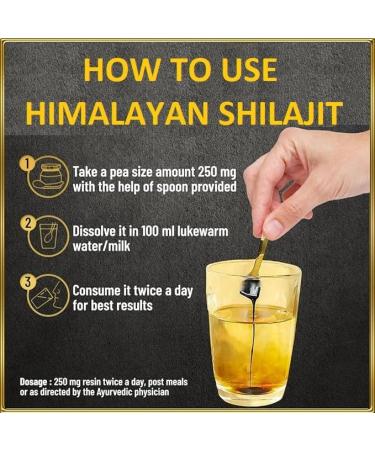 Natural Shilajit Resin Grade A Shilajit Resin with 85+ Plant-Derived Trace Minerals and Fulvic Acid Energy & Immune Suport for Men and Women 3rd Party Lab Tested (10gram) 0.35 Ounce (Pack of 1) - Buy Online on GoSupps.com