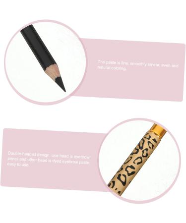 FOYTOKI 4 Pcs Double Head Eyebrow Pencil Long Lasting Eyebrow Pencil Eyebrow Powder Pencil Uk) Black - Buy Online on GoSupps.com