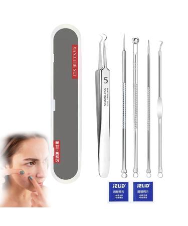 Usiveinborn Blackhead Remover Professional Facial Blackhead Remover Tweezers Usiveinborn Tweezers Facial Blackhead Remover Tweezers Blackhead Remover Tweezers Blackhead Tweezers (typeC)