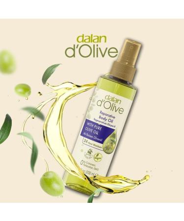 Organic Olive Dalan Olive Oil Body Oil - Nourishing & Hydrating | International Shipping Available - Buy Online on GoSupps.com