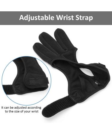 Coolrunner Kids Three Finger Leather Archery Glove - Medium | Archery Protective Gear - Buy Online on GoSupps.com