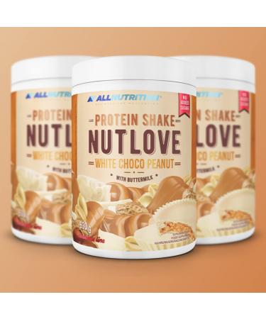 Buy Nutlove Sugar-Free Protein Shake Powder - Meal Replacement with Buttermilk & White Choco Peanut - Low-Calorie Snack - Buy Online on GoSupps.com