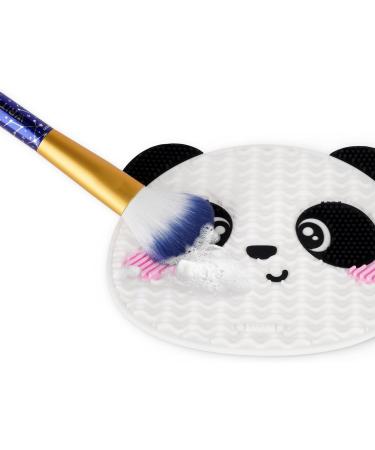 Legami - Makeup Brush Cleaner Mat - Brush it Off! - Makeup Brush Cleaning Pad Silicone Pad for Cosmetics with Suction Cup - Panda Theme - Buy Online on GoSupps.com