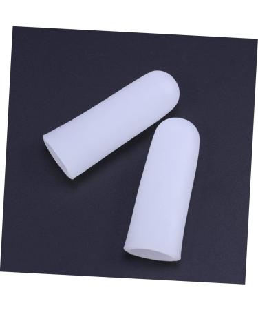 VANZACK Toe Separator & Thumb Brace - 2 PC Latex Gloves for Toe & Finger Protection - White, Size 1 - Buy Online on GoSupps.com