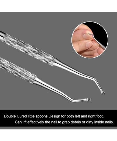 Hash Shears Nail Shaver Set - 4PC Skin Pliers & Cuticle Snaps | Stainless Steel Nail Tongs for Precise Under-Nail Cleaning - Buy Online on GoSupps.com