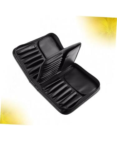 minkissy 1pc Makeup Tool Organizer Travel Cosmetic Brush Bag Travel Cosmetic Brush Container Cosmetic Brush Storage Travel Makeup Large Capacity Makeup Brush Bag Makeup Tools Pu - Buy Online on GoSupps.com