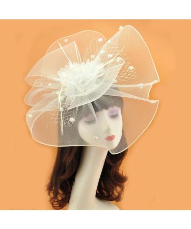 Exaggerated Retro Catwalk Hair Accessories - Large Black Mesh Headband for Stage & Studio Modeling - Buy Online on GoSupps.com