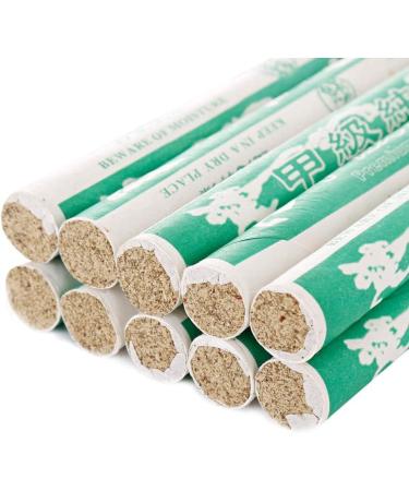Moxa Rollen - 10 Smokeless Pure Moxa Sticks for Moxibustion | Natural Pain Relief & Relaxation - Buy Online on GoSupps.com