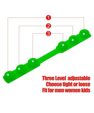 Adjustable Silicone Mask Extender Hooks - Pack of 12 Anti-Tightening Ear Grip Accessories in Black, Rose Red, Green, Purple - Buy Online on GoSupps.com