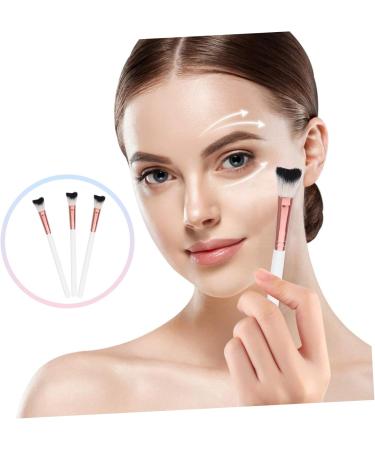 FOMIYES 3pcs Fish Tail Brush Nose Makeup Tool Nose Makeup Brush Nose Contour Brushes Aluminum Tube - Buy Online on GoSupps.com