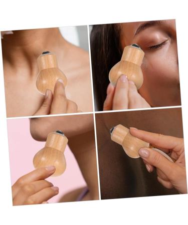 minkissy 8 Pcs Massager Bulbs Tool Walker Face Puffiness Roller Massage Roller for Face Eye Roller Face Roller for Women Wooden Massage Roller Face Massage Rollers Eyes Light Bulb Beech 5.00X4.00X2.00CMx4pcs As Shownx4pcs - Buy Online on GoSupps.com