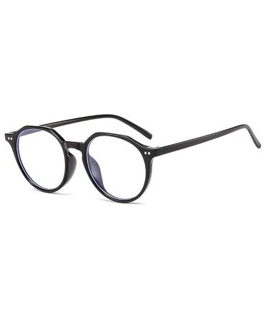 Lzpcarra children's glasses without strength girl stylish unisex glasses without container square with clear glasses toilets glasses wood black #2 unit size