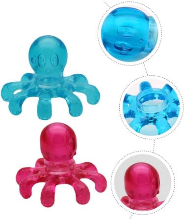 Healeved 8 Pcs Massager Tool - Handy Head Gripper Accessory for Elderly - Durable Plastic International Shipping Available - Buy Online on GoSupps.com