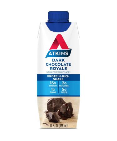 Atkins Gluten Free Keto Protein Shake - 12 Pack of 11 Fl Oz | High Protein Low Carb - Buy Online on GoSupps.com