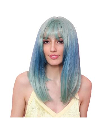 Wig Women Short Synthetic Wavy Cosplay Curly Women Brazilian Hair 50s 60s 70s 80s