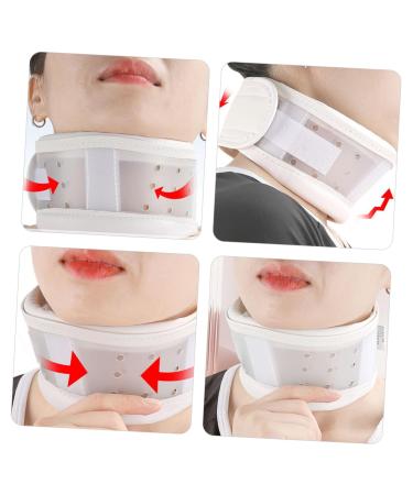 BeatifuFu Neck Support Collar for Men | Breathable Cervical Brace | Adjustable 58x8cm PVC Holder - Buy Online on GoSupps.com