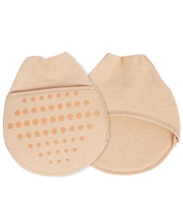 Invisible Sponge Forefoot Cushion Socks with Silicone Pad