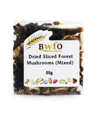 Dried Sliced Forest Mushrooms (Mixed) 50g (BWFO)