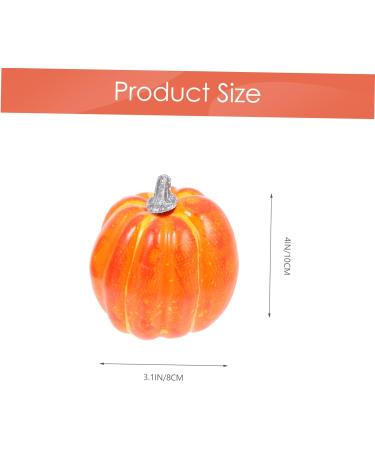 Alipis 20 Pcs Pumpkin Ornaments Lifelike Pumpkins Decor Halloween Layout Pumpkin Halloween Party Decor Mini Pumpkins for Decorating Decor for Home Realistic Pumpkin Reward Foam Artificial - Buy Online on GoSupps.com