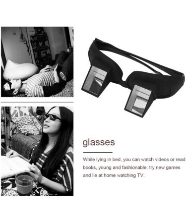 Lazy Glasses - 90 Horizontal Reading Spectacles for TV & Myopia | High Definition Unisex Lazy Readers - Buy Online on GoSupps.com