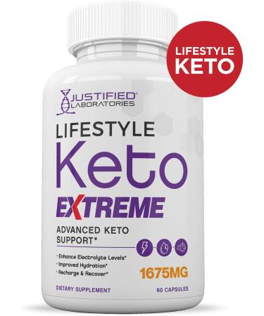 (3 Pack) Lifestyle Extreme Keto Pills 1675MG New & Improved Formula Contains Apple Cider Vinegar Extra Virgin Olive Oil Powder Green Tea Leaf 180 Capsules - Buy Online on GoSupps.com