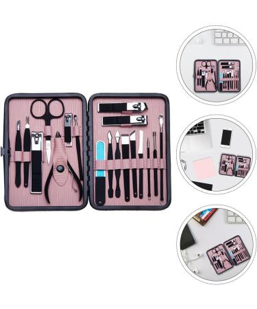 Beaupretty 1 Nail Set Professional Nail Clippers Kit Nail Tools Cuticle Pusher Toe Nail Manicure Pedicure kit Cosmetology kit Nail Gel Manicure kit Stainless Steel Nail Clipper Major Scraper - Buy Online on GoSupps.com