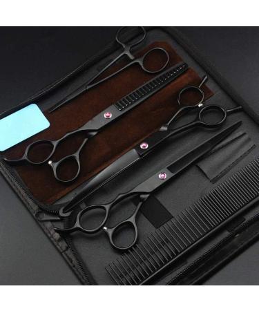 Left-Handed Professional Hairdressing Scissor Hair Cutting Kit Hair Tools Hair Scissors Straight Scissors Thinning Barber Scissors Salon 7.0 Inch(Color:B Size:7 inch Set) 7 inch set B - Buy Online on GoSupps.com