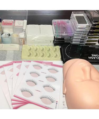 40pc Eye Shaped Practice Sponges & 5 Lash Mapping Cards Set for Beginners - Lash Extension Supplies - Buy Online on GoSupps.com