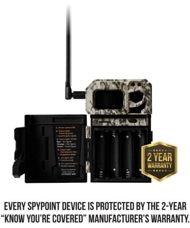 SPYPOINT LINK-MICRO-LTE-V Cellular Trail Camera - 10MP, 0.5s Trigger Speed, LTE-Capable Game Camera with 80ft Range - Buy Online on GoSupps.com