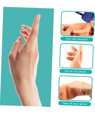 DOITOOL 2 Pairs Moisturizing Gloves Hand Softening Gloves Moisture Gel Gloves Dry Hand Gloves Cracked Gel Gloves Sleeping Gloves Moisture Gloves for Dry Hands Spa Sebs Miss Anti Wrinkle - Buy Online on GoSupps.com