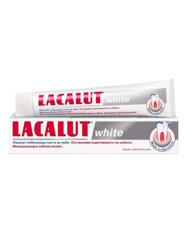 Lacalut Toothpaste White 75ml