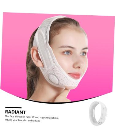 minkissy 1pc V Line Band Chin Lift Strap Cheek V Line Belt Chin up Sleeping Thin Compact White Tool Graphene Printed Sheet Woman - Buy Online on GoSupps.com