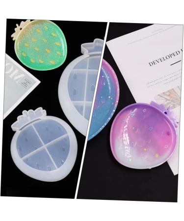 Hohopeti 1pc Strawberry Silicone Mold Diy Craft Mold Diy Manual Mold Cake Mold Household White White 12.3X14.5CM - Buy Online on GoSupps.com