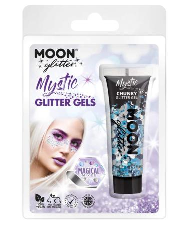 Smiffys Smiffys Moon Glitter Mystic Chunky Glitter Gel Mixed Colours