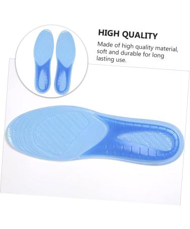 FOMIYES Breathable Sports Insoles - Anti-Slip Gel Cushion Pads | Thick Comfortable Shoe Inserts | Blue 28x8.5cm | International Shipping Available - Buy Online on GoSupps.com