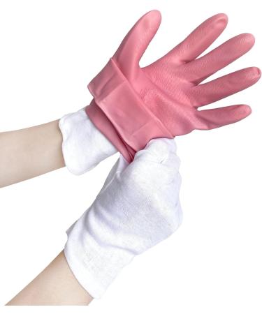 Migliore Wear 5 Pairs White Cotton Gloves for Eczema Hand Moisturising Gloves for Dry Hands Hand Care Jewelry Inspection Eczema Gloves for Adults with 1 Free Wash Bag 5 Pairs White-S - Buy Online on GoSupps.com