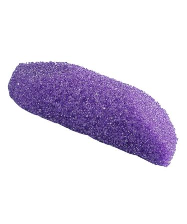 FRCOLOR Pumice Stone Nail Wood Stick Foot File for Dead Skin Foot Scrubber Stone Remover Dead Skin for Body Skin Remover File Pedicure Stone PU Purple Double-Sided