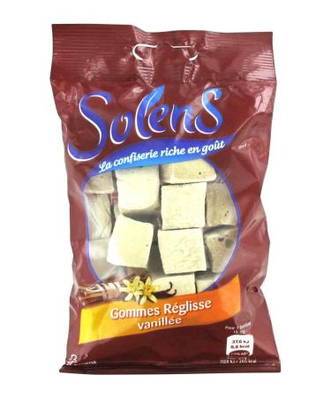 Solens Vanilla Licorice Gums 100g