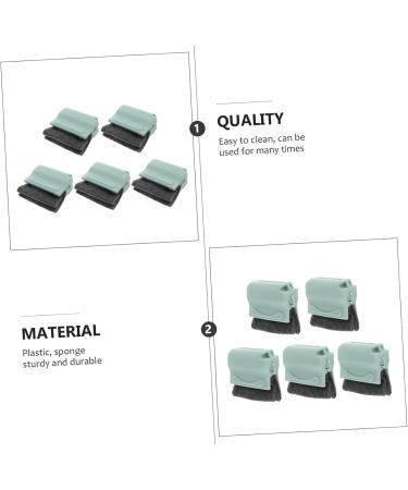 Solustre 5-Pack Kitchen Cleaning Brushes - Sliding Door & Window Gap Cleaners for Effortless Kitchen Hygiene - Buy Online on GoSupps.com