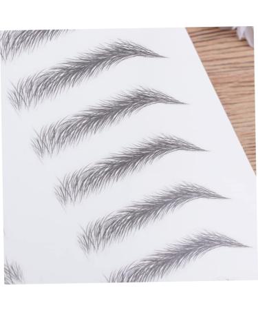 FOMIYES 2pcs 3d Eyebrow Stickers Eye Brow Shaping Kit Stickers Transfer Stickers Simple Man - Buy Online on GoSupps.com