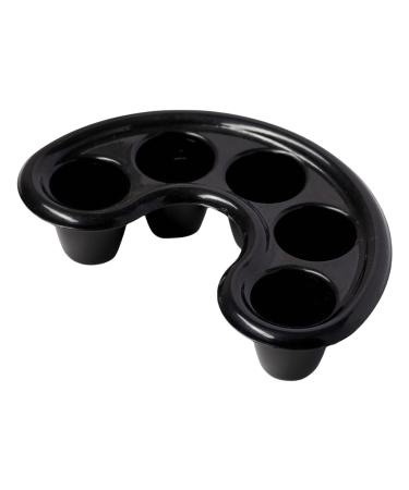 ZYKEJJDDAK 1Pc Professional Nails Soak Off Bowl for Manicure Finger Soaking and Nails Polished Removal Essential Nails Care Black