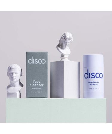 Disco Charcoal Face Cleanser Stick for Men All-Natural Paraben-Free Solid Wash Cooling Eucalyptus Aroma Hydrating Portable 2.12oz Stick Removes Dirt Build-Up Ideal Gym Travel & Sensitive Skin - Buy Online on GoSupps.com